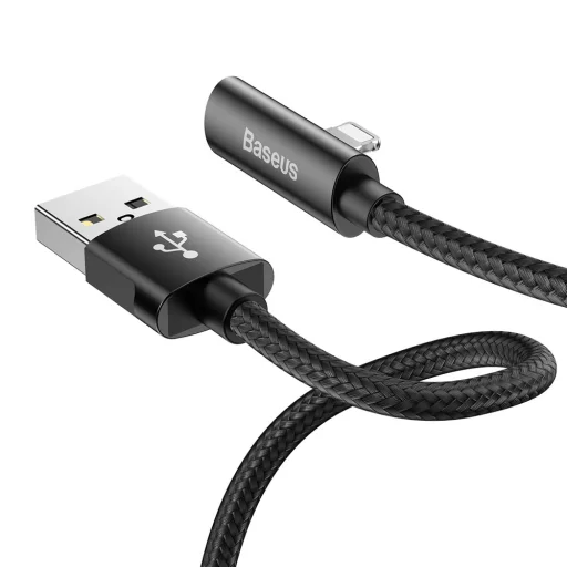 Baseus Rhythm USB - Lightning kábel audio csatlakozóval 2.4A/0.5m fekete - 17