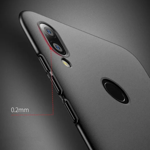 MSVII Simple ultra vékony PC tok Xiaomi Redmi Note 7 kék - 7