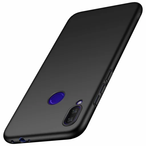 MSVII Simple ultra vékony PC tok Xiaomi Redmi Note 7 fekete - 2