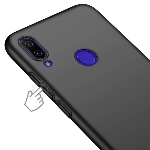 MSVII Simple ultra vékony PC tok Xiaomi Redmi Note 7 fekete - 5