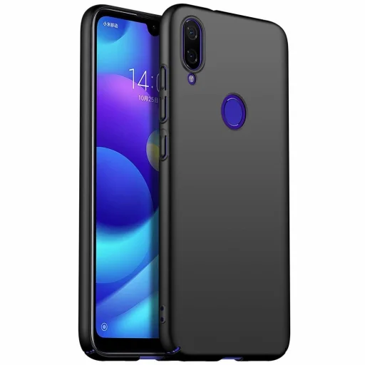 MSVII Simple ultra vékony PC tok Xiaomi Redmi Note 7 fekete - 1