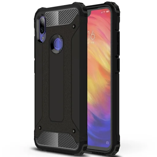 Hybrid armor tok Xiaomi Redmi Note 7 fekete - 1