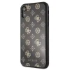 Guess dupla rétegű flitteres mintájú tok iPhone XR fekete thumbnail