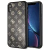 Guess dupla rétegű flitteres mintájú tok iPhone XR fekete thumbnail