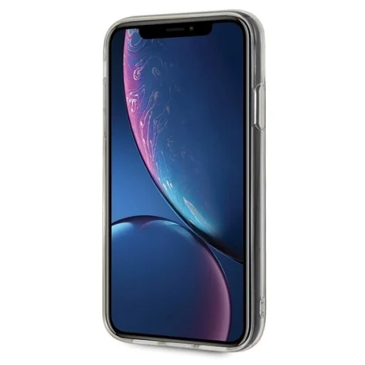 Karl Lagerfeld tok iPhone XR áttetsző/folyékony flitteres mintával - 7