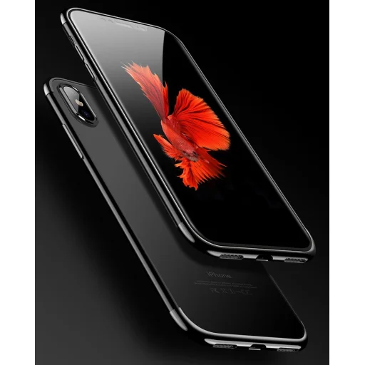 Samsung A70 Electro megerősített szélű tok fekete - 11