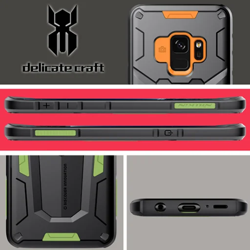 Nillkin Defender II fokozott védelmet biztosító tok Samsung S9 fekete - 9