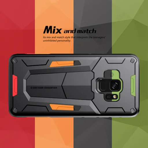 Nillkin Defender II fokozott védelmet biztosító tok Samsung S9 fekete - 14