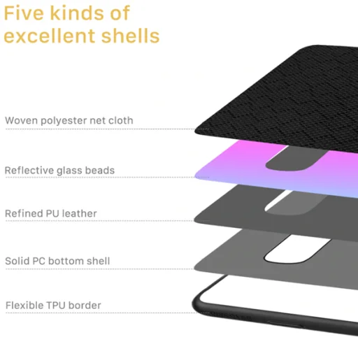 Nillkin Twinkle Samsung S10 Plus tok ezüst színben - 3