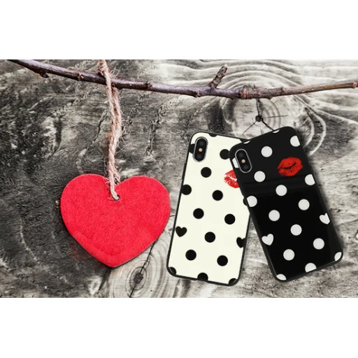 Vennus Kiss üveghátlapú tok Samsung S9 Plus fehér - 6