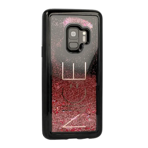 Vennus Mirror csillogó feliratos tok Samsung S9 Plus - 1