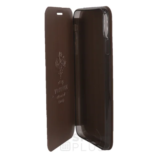 Mofi PU bőr fliptok Huawei P30 arany - 2