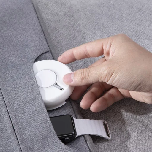 Baseus Yoyo Apple Watch vezeték nélküli töltő 1m kábellel fekete - 10