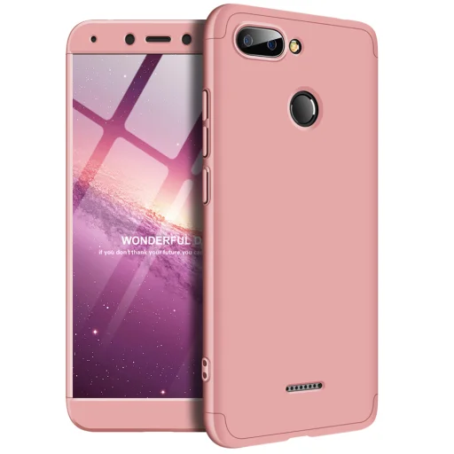 GKK 360 tok Xiaomi Redmi 6 pink színben - 1