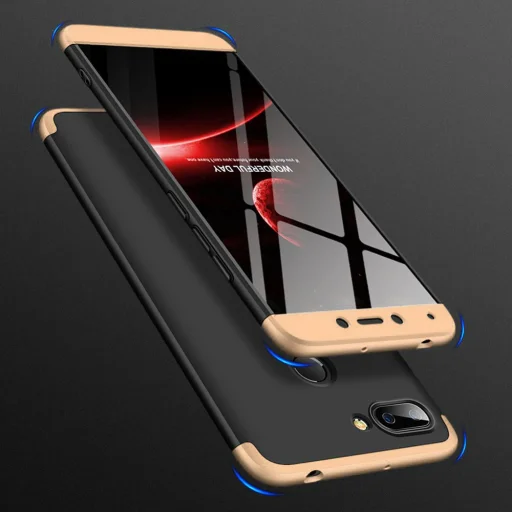 GKK 360 tok Xiaomi Redmi 6 fekete/arany színben - 3