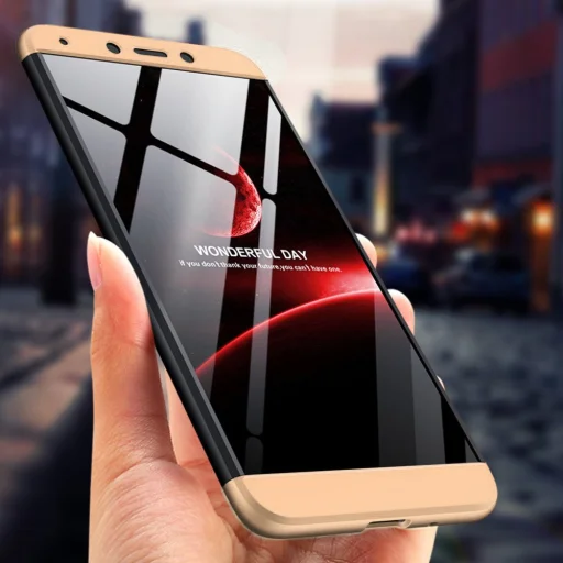 GKK 360 tok Xiaomi Redmi 6 fekete/arany színben - 4