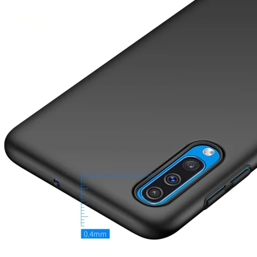 MSVII Simple ultra vékony PC tok Samsung A50 fekete színben - 5