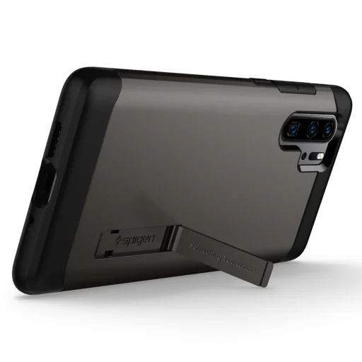 Spigen Slim armor tok Huawei P30 Pro gunmetal színben - 3
