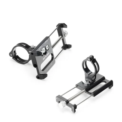 Biciklis telefontartó fekete alumínium (G85) - 4