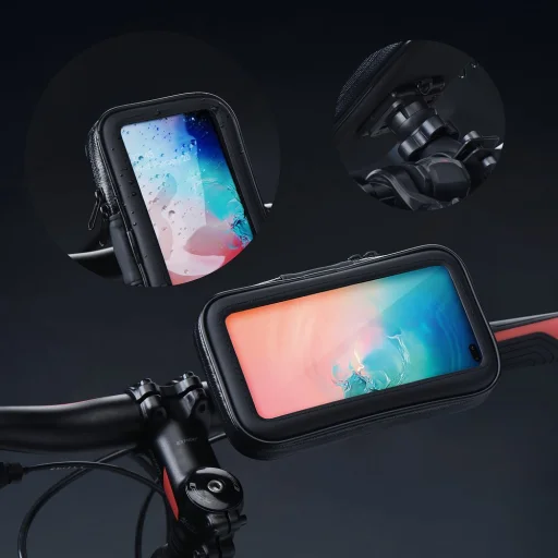 Kormányra erősíthető biciklis telefontartó - 6