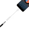 USB Type-C - 3.5 mm Jack audio átalakító adapter fehér színben thumbnail