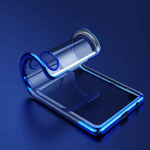 Baseus Shining gél tok Huawei P30 kék - 6