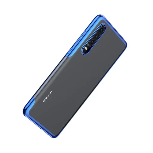 Baseus Shining gél tok Huawei P30 kék - 4