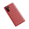 Baseus fonott textúrájú TPU tok Huawei P30 Pro tok piros színben thumbnail