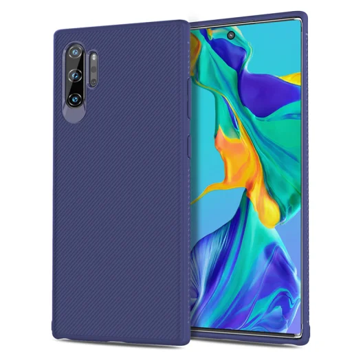SMD Samsung Galaxy Note 10 szilikon tok kék színben - 4