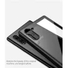 SMD Samsung Galaxy Note 10 Hybrid áttetsző tok fekete kerettel, erősített ütésálló kerettel thumbnail