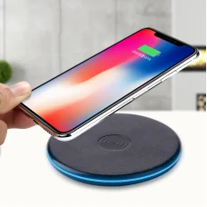 SMD X10-2 vezeték nélküli Qi töltő, fekete színben (5W)