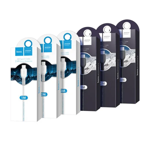 Hoco USB - Type-C kábel 2m fekete - 8