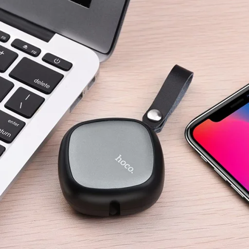 Hoco visszahúzható USB - Micro USB kábel fekete - 3