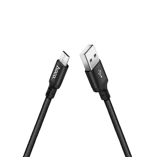 Hoco X14 USB - Micro USB kábel 2m fekete - 3
