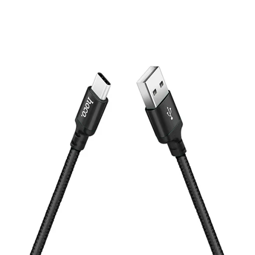 Hoco X14 USB - USB Type-C kábel 1m fekete - 3