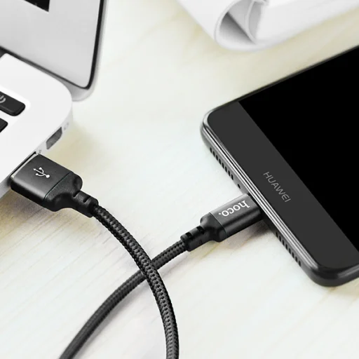 Hoco X14 USB - USB Type-C kábel 1m fekete - 5