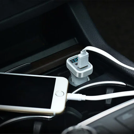 Hoco Z3 szivargyújtós autós töltő 2xUSB 3,1A fehér - 9