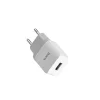 Hoco hálózati, USB fali töltő adapter Lightning kábellel USB csatlakozóval 2,4A fehér thumbnail
