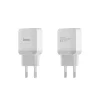 Hoco hálózati, USB fali töltő adapter Micro USB kábellel USB csatlakozóval 2,4A fehér thumbnail