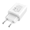 Hoco hálózati töltő adapter 2xUSB 2.1A digitális kijelzővel fehér thumbnail