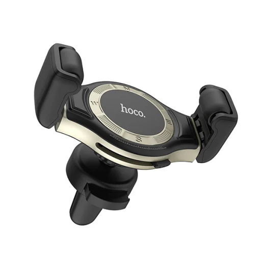Hoco szellőzőre erősíthető autós telefontartó arany - 1