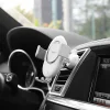 Hoco Gravity szellőzőre erősíthető autós telefontartó és vezeték nélküli töltő fehér (CW17) thumbnail