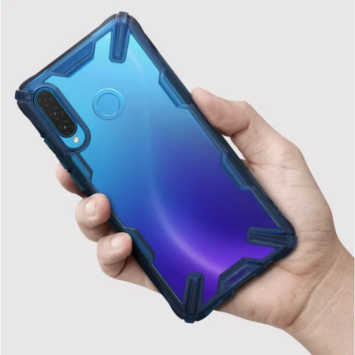 Ringke Fusion X PC tok TPU kerettel Xiaomi Mi 9T Pro/ Mi 9T kék - 8
