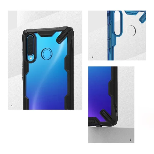 Ringke Fusion X PC tok TPU kerettel Xiaomi Mi 9T Pro/ Mi 9T kék - 5