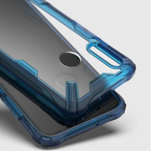 Ringke Fusion X PC tok TPU kerettel Xiaomi Redmi Note 7 kék - 8