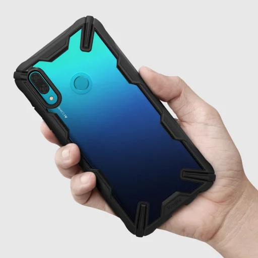 Ringke Fusion X PC tok TPU kerettel Xiaomi Redmi Note 7 fekete - 5