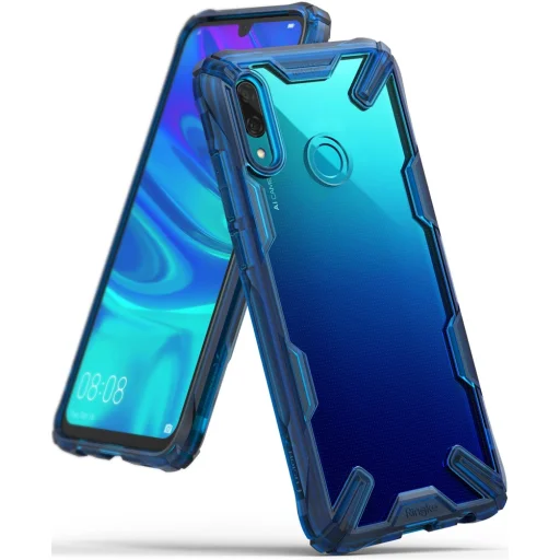 Ringke Fusion X PC tok TPU kerettel Xiaomi Redmi Note 7 kék - 1