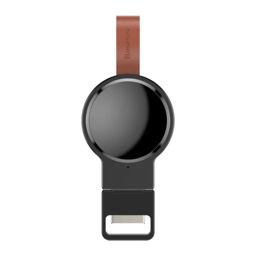 Baseus Dotter mini Qi 2.5W vezeték nélküli Apple Watch töltő fekete (WXYDIW02-01) - 3