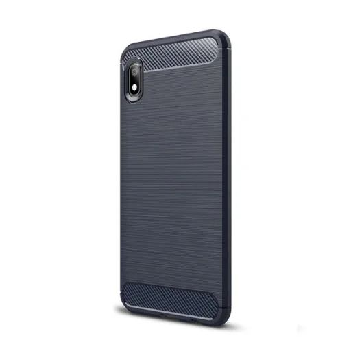 Szénszál mintájú TPU tok Xiaomi Redmi 7A kék - 1