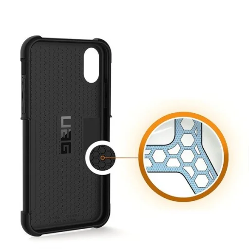 UAG Metropolis fokozott védelmet biztosító fliptok iPhone XS MAX fekete - 6
